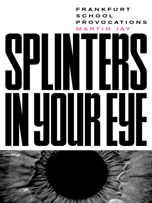 Cover image for Splinters in Your Eye
